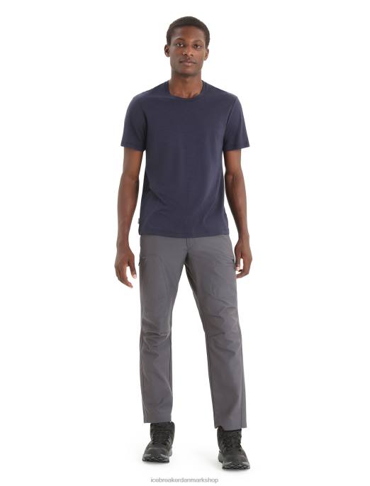 Icebreaker Mænd merino central klassisk kortærmet t-shirt B00X51 tøj midnatsflåde