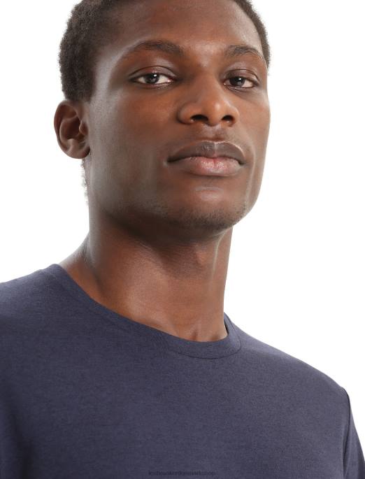 Icebreaker Mænd merino central klassisk kortærmet t-shirt B00X51 tøj midnatsflåde