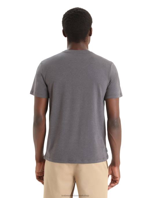 Icebreaker Mænd merino central klassisk kortærmet t-shirt historie B00X53 tøj Monsun