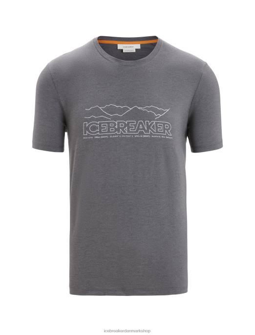 Icebreaker Mænd merino central klassisk kortærmet t-shirt historie B00X53 tøj Monsun