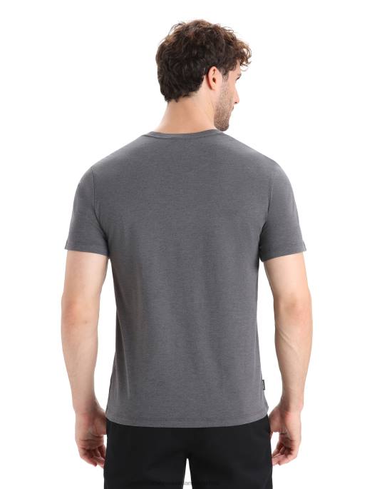 Icebreaker Mænd merino central klassisk kortærmet t-shirt odder pagaj B00X62 tøj Monsun