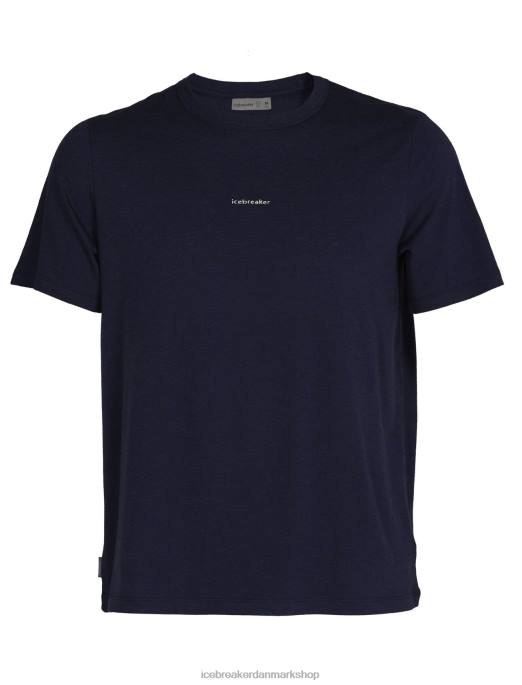 Icebreaker Mænd merino central kortærmet t-shirt B00X494 tøj midnatsflåde