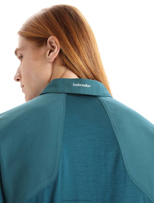 Icebreaker Mænd merino hike kortærmet top B00X86 tøj grøn herlighed