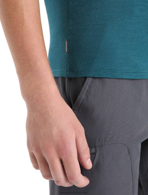 Icebreaker Mænd merino hike kortærmet top B00X86 tøj grøn herlighed