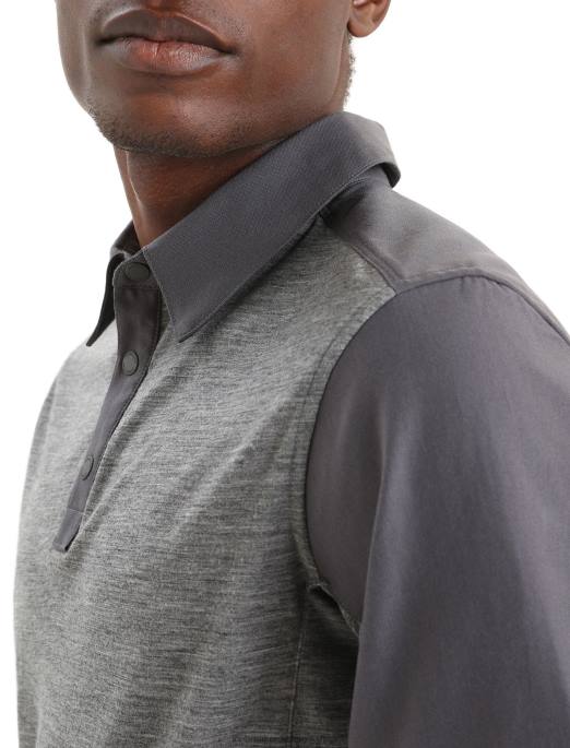 Icebreaker Mænd merino hike kortærmet top B00X87 tøj monsun/grynstenslyng