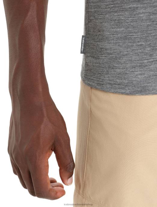 Icebreaker Mænd merino hike kortærmet top B00X87 tøj monsun/grynstenslyng