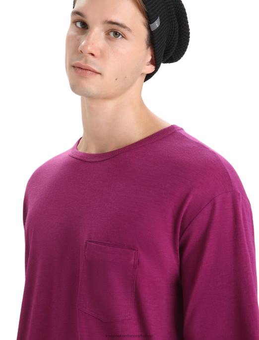 Icebreaker Mænd merino kornmagasin kortærmet lomme t-shirt B00X17 tøj gå bær