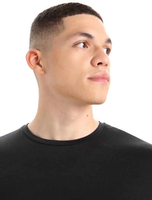 Icebreaker Mænd merino sphere ii kortærmet t-shirt B00X3 tøj sort