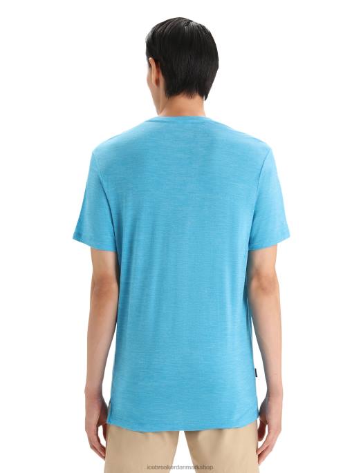 Icebreaker Mænd merino sphere ii kortærmet t-shirt B00X6 tøj geo blå lyng