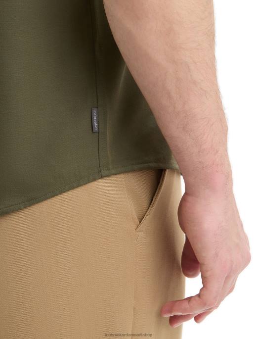 Icebreaker Mænd merino steveston kortærmet skjorte B00X9 tøj loden