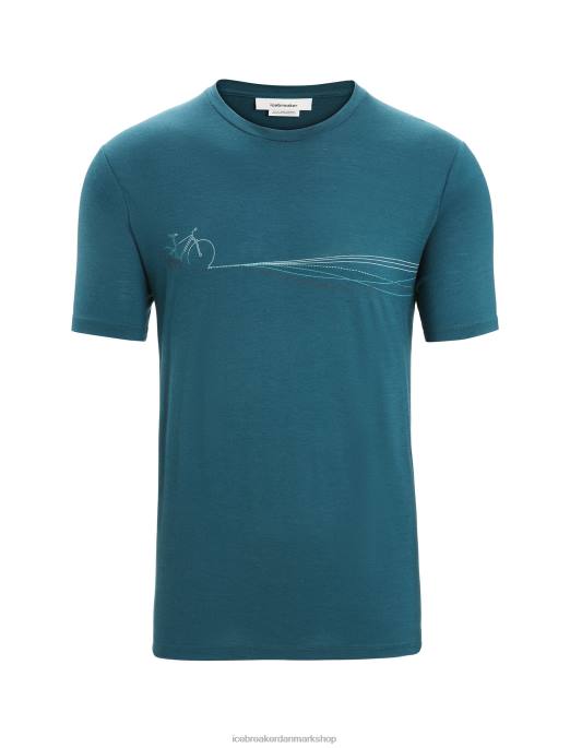 Icebreaker Mænd merino tech lite ii kortærmede t-shirt kadencebaner B00X58 tøj grøn herlighed