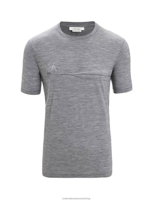 Icebreaker Mænd merino tech lite ii kortærmede t-shirt kadencebaner B00X59 tøj grusstenslyng