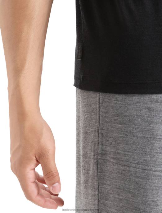 Icebreaker Mænd merino tech lite ii kortærmet t-shirt B00X22 tøj sort