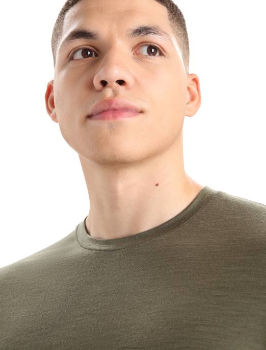 Icebreaker Mænd merino tech lite ii kortærmet t-shirt B00X24 tøj loden