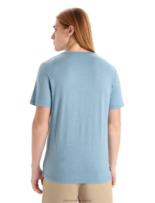 Icebreaker Mænd merino tech lite ii kortærmet t-shirt B00X27 tøj astral blå