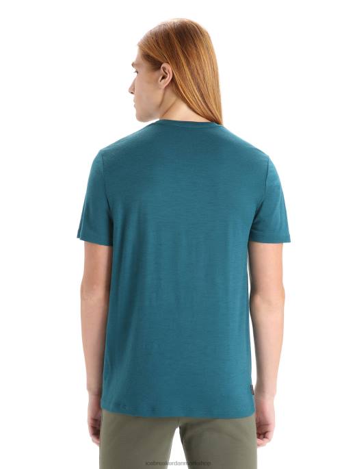 Icebreaker Mænd merino tech lite ii kortærmet t-shirt B00X29 tøj grøn herlighed