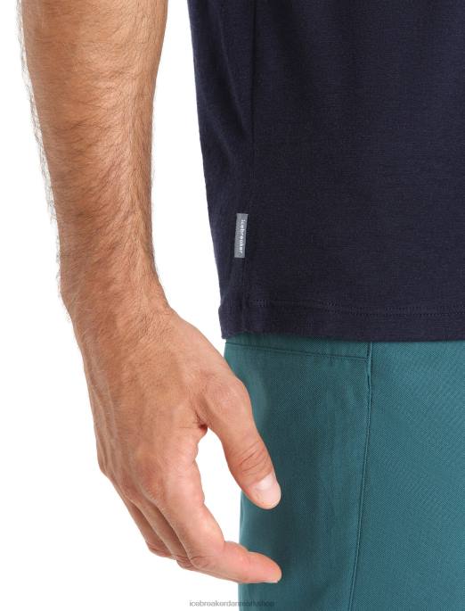 Icebreaker Mænd merino tech lite ii kortærmet t-shirt B00X33 tøj midnatsflåde