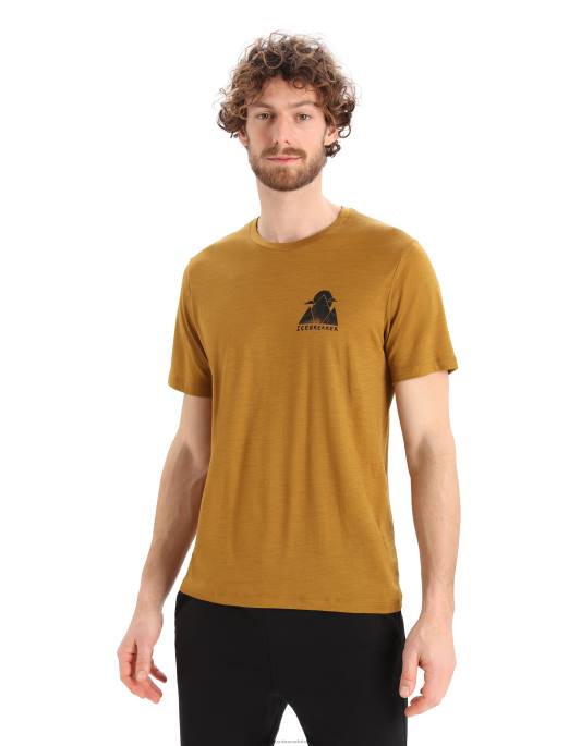 Icebreaker Mænd merino tech lite ii kortærmet t-shirt alp ascension B00X376 tøj kryddernellike