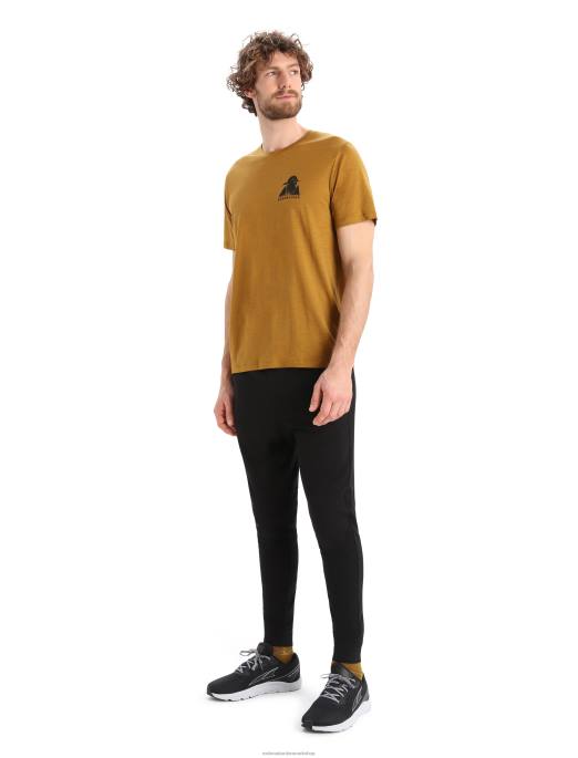 Icebreaker Mænd merino tech lite ii kortærmet t-shirt alp ascension B00X376 tøj kryddernellike