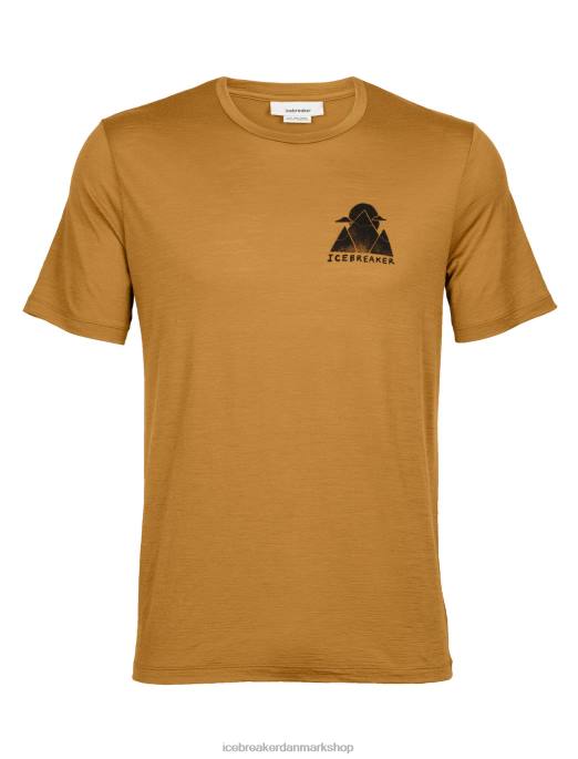 Icebreaker Mænd merino tech lite ii kortærmet t-shirt alp ascension B00X376 tøj kryddernellike