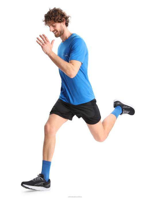 Icebreaker Mænd merino tech lite ii kortærmet t-shirt alpine zone B00X366 tøj lazurit