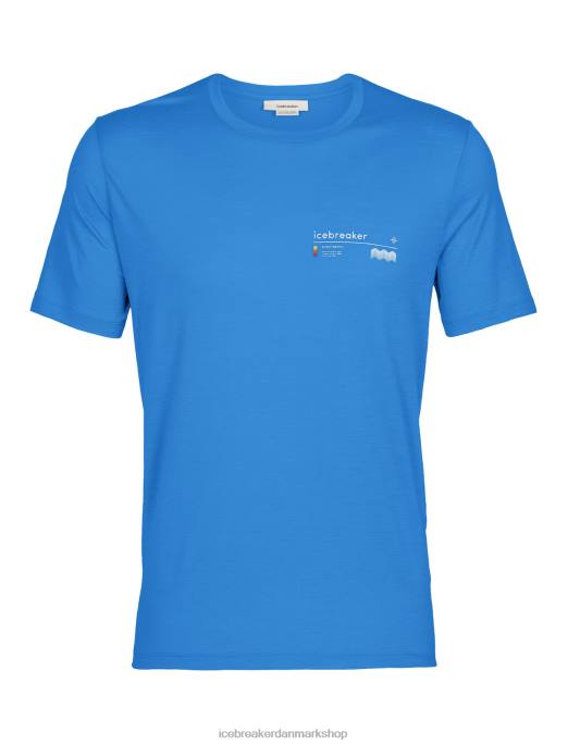 Icebreaker Mænd merino tech lite ii kortærmet t-shirt alpine zone B00X366 tøj lazurit