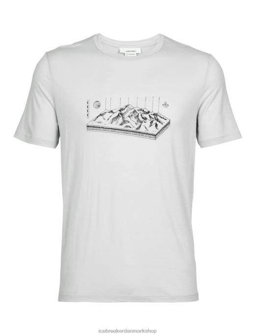 Icebreaker Mænd merino tech lite ii kortærmet t-shirt alps 3d B00X432 tøj æter