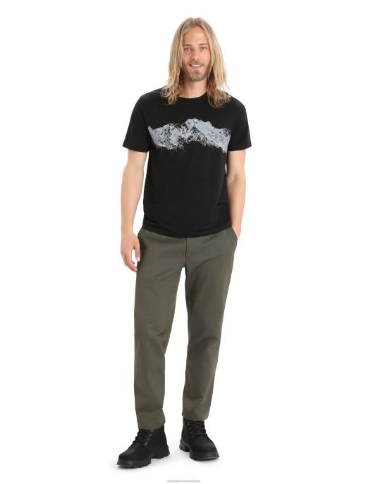 Icebreaker Mænd merino tech lite ii kortærmet t-shirt bemærkelsesværdigt udvalg B00X411 tøj sort