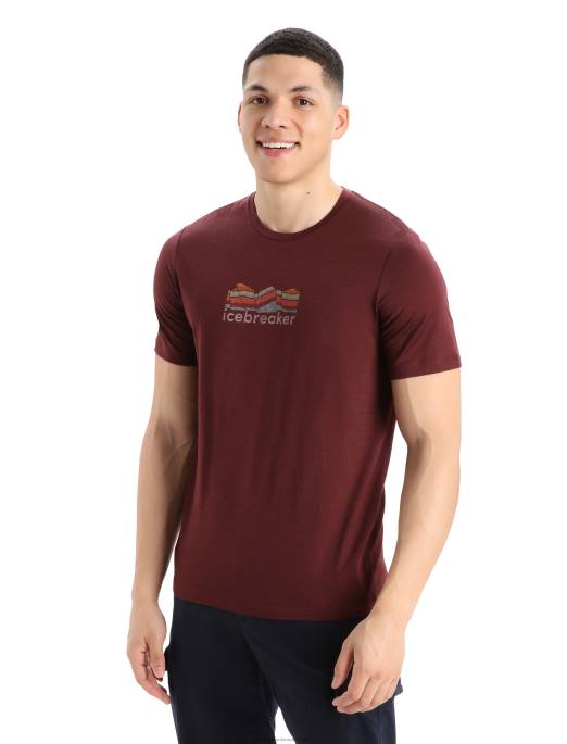 Icebreaker Mænd merino tech lite ii kortærmet t-shirt bjerggeologi B00X382 tøj espresso
