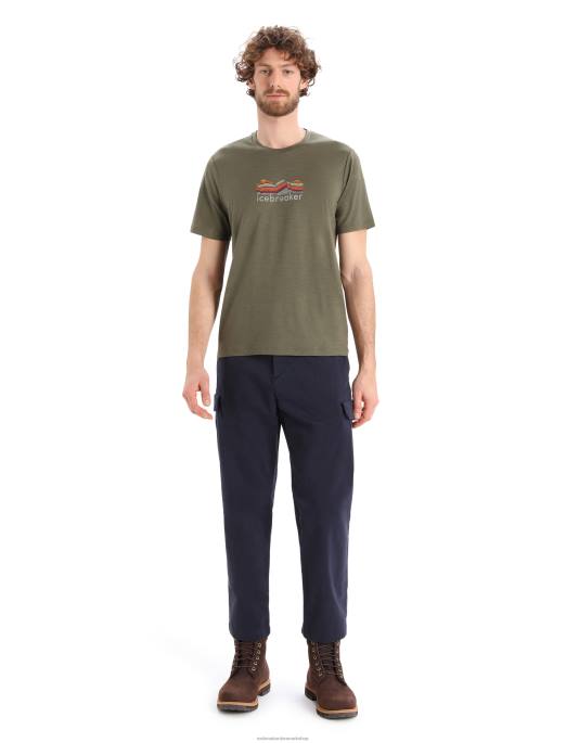 Icebreaker Mænd merino tech lite ii kortærmet t-shirt bjerggeologi B00X384 tøj loden