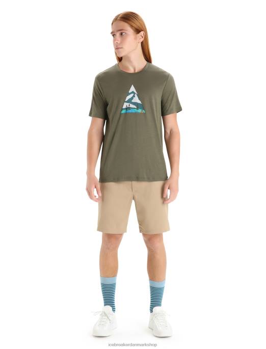Icebreaker Mænd merino tech lite ii kortærmet t-shirt campingplads B00X74 tøj loden