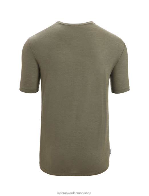 Icebreaker Mænd merino tech lite ii kortærmet t-shirt campingplads B00X74 tøj loden