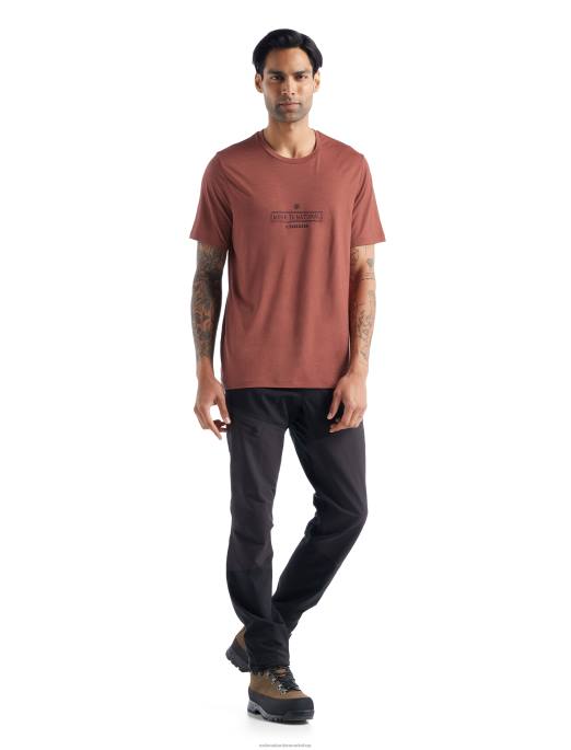 Icebreaker Mænd merino tech lite ii kortærmet t-shirt dyrket sydpå B00X483 tøj drue