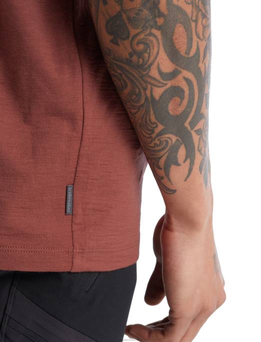 Icebreaker Mænd merino tech lite ii kortærmet t-shirt dyrket sydpå B00X483 tøj drue