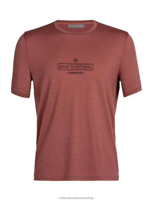 Icebreaker Mænd merino tech lite ii kortærmet t-shirt dyrket sydpå B00X483 tøj drue