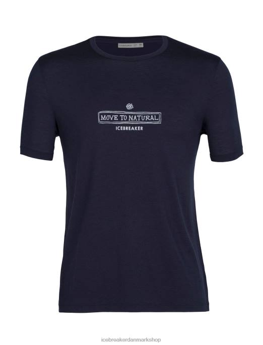 Icebreaker Mænd merino tech lite ii kortærmet t-shirt dyrket sydpå B00X484 tøj midnatsflåde