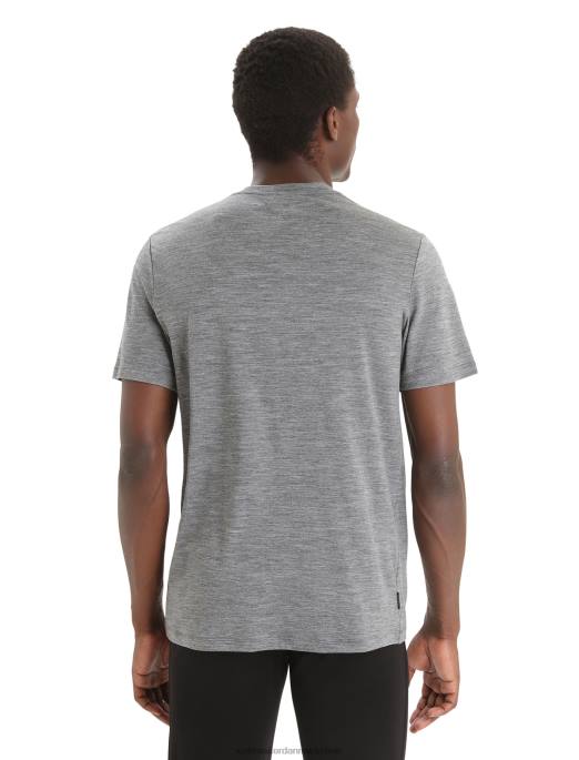 Icebreaker Mænd merino tech lite ii kortærmet t-shirt forårsglød B00X46 tøj grusstenslyng