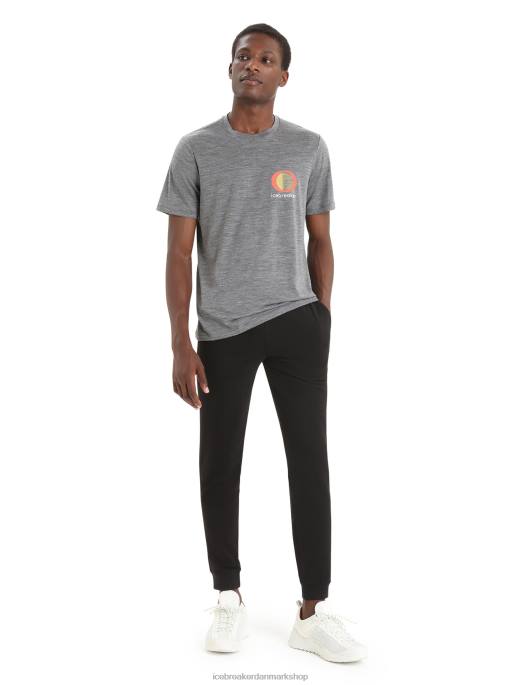 Icebreaker Mænd merino tech lite ii kortærmet t-shirt forårsglød B00X46 tøj grusstenslyng