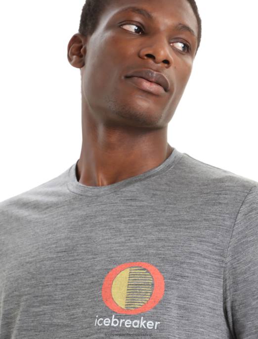 Icebreaker Mænd merino tech lite ii kortærmet t-shirt forårsglød B00X46 tøj grusstenslyng