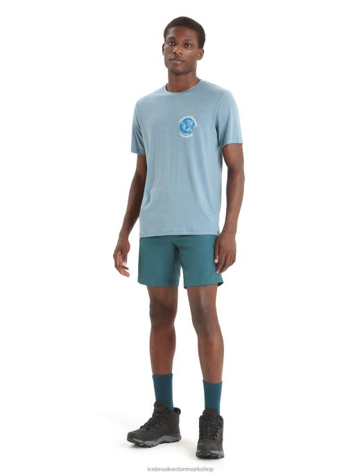 Icebreaker Mænd merino tech lite ii kortærmet t-shirt jord B00X90 tøj astral blå
