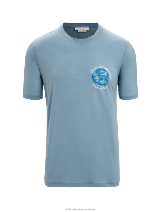 Icebreaker Mænd merino tech lite ii kortærmet t-shirt jord B00X90 tøj astral blå