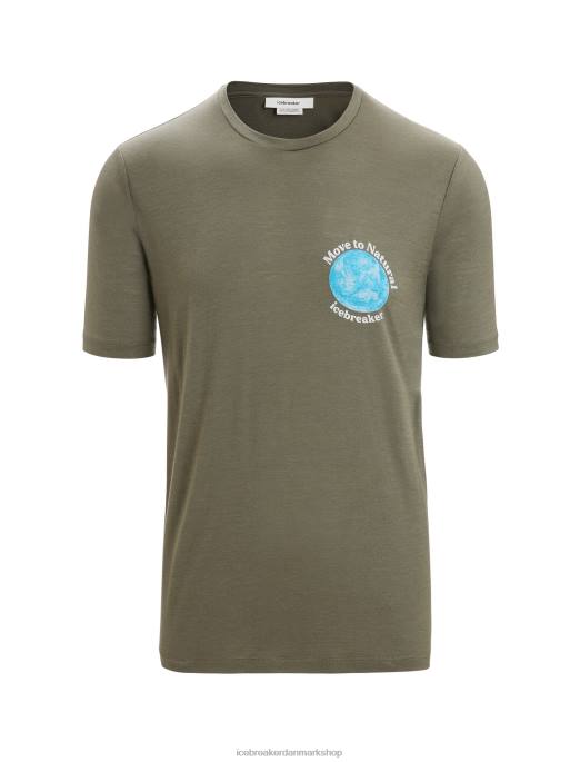 Icebreaker Mænd merino tech lite ii kortærmet t-shirt jord B00X91 tøj loden