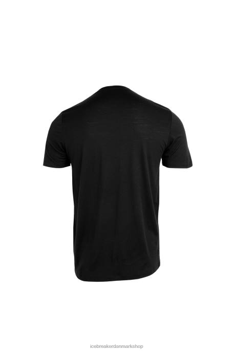 Icebreaker Mænd merino tech lite ii kortærmet t-shirt lokal t-shirt portland B00X486 tøj sort