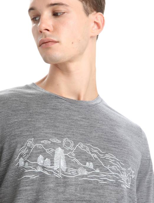 Icebreaker Mænd merino tech lite ii kortærmet t-shirt natur sprint B00X54 tøj grusstenslyng