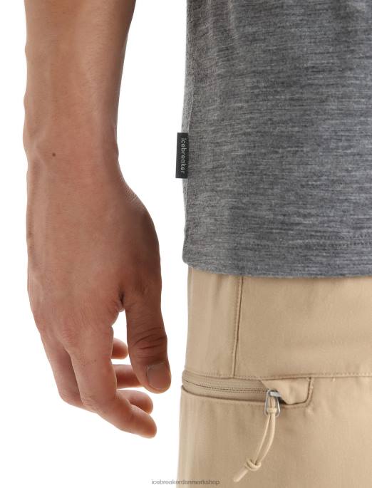 Icebreaker Mænd merino tech lite ii kortærmet t-shirt natur sprint B00X54 tøj grusstenslyng