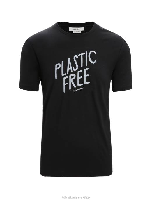 Icebreaker Mænd merino tech lite ii kortærmet t-shirt naturel B00X92 tøj sort