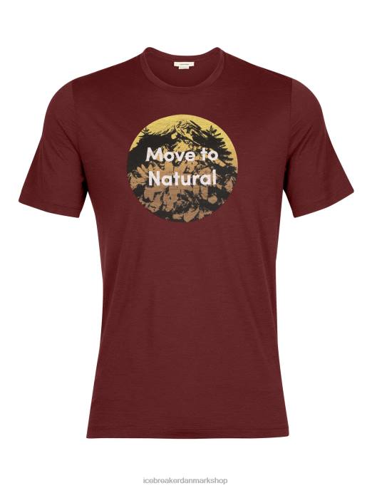 Icebreaker Mænd merino tech lite ii kortærmet t-shirt naturlige alper B00X368 tøj espresso
