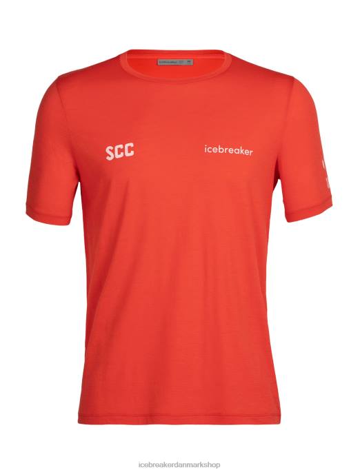 Icebreaker Mænd merino tech lite ii kortærmet t-shirt sheeperds cycle club B00X480 tøj lava