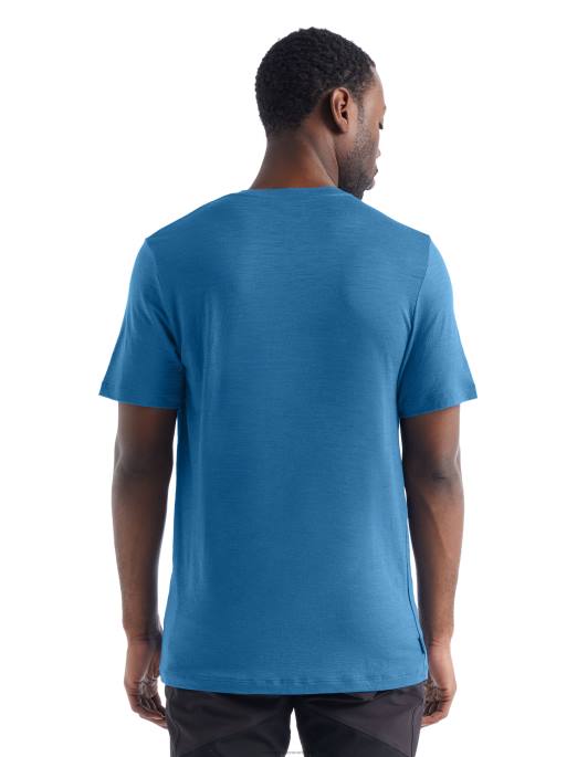 Icebreaker Mænd merino tech lite ii kortærmet t-shirt skovvæg B00X478 tøj azul