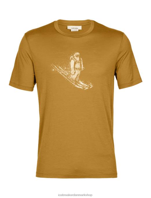 Icebreaker Mænd merino tech lite ii kortærmet t-shirt til skiløb yeti B00X363 tøj kryddernellike